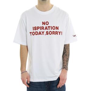 T-SHIRT NO ISPIRATION SUPERCULTURE BIANCO